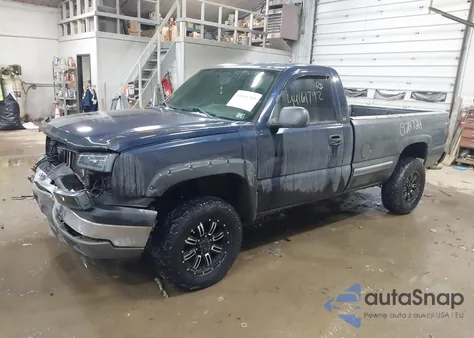 2005 Chevrolet Silverado 1500 Work Truck from USA, damaged, VIN 1GCEK14XX5Z178403